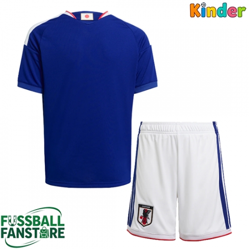 Japan Replik Heimtrikot Kinder WM 2026 Kurzarm (+ Kurze Hosen)